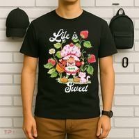 Life Is Sweet Vintage Berry Garden T-Shirt thumb 6