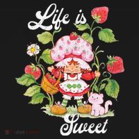 Life Is Sweet Vintage Berry Garden T-Shirt thumb 7