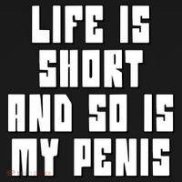 Life Is Short And So Is My Penis Humor Backpack thumb 2