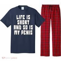Life Is Short And So Is My Penis Humor Pajama Set thumb 0
