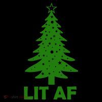 Lit AF Christmas Tree Coffee Mug thumb 5