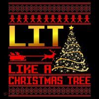 Lit Like a Christmas Tree Funny Ugly Christmas Coffee Mug thumb 5