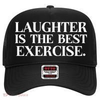 Laughter Is The Best Exercise Laughter Is The Best Medicine Funny Saying Hat thumb 0