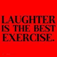 Laughter Is The Best Exercise Laughter Is The Best Medicine Funny Saying Santa Hat thumb 1