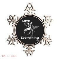 Love Is The Bridge Between You And Everything. Rumi Quote Ornament thumb 0