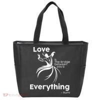 Love Is The Bridge Between You And Everything. Rumi Quote Tote Bag thumb 0