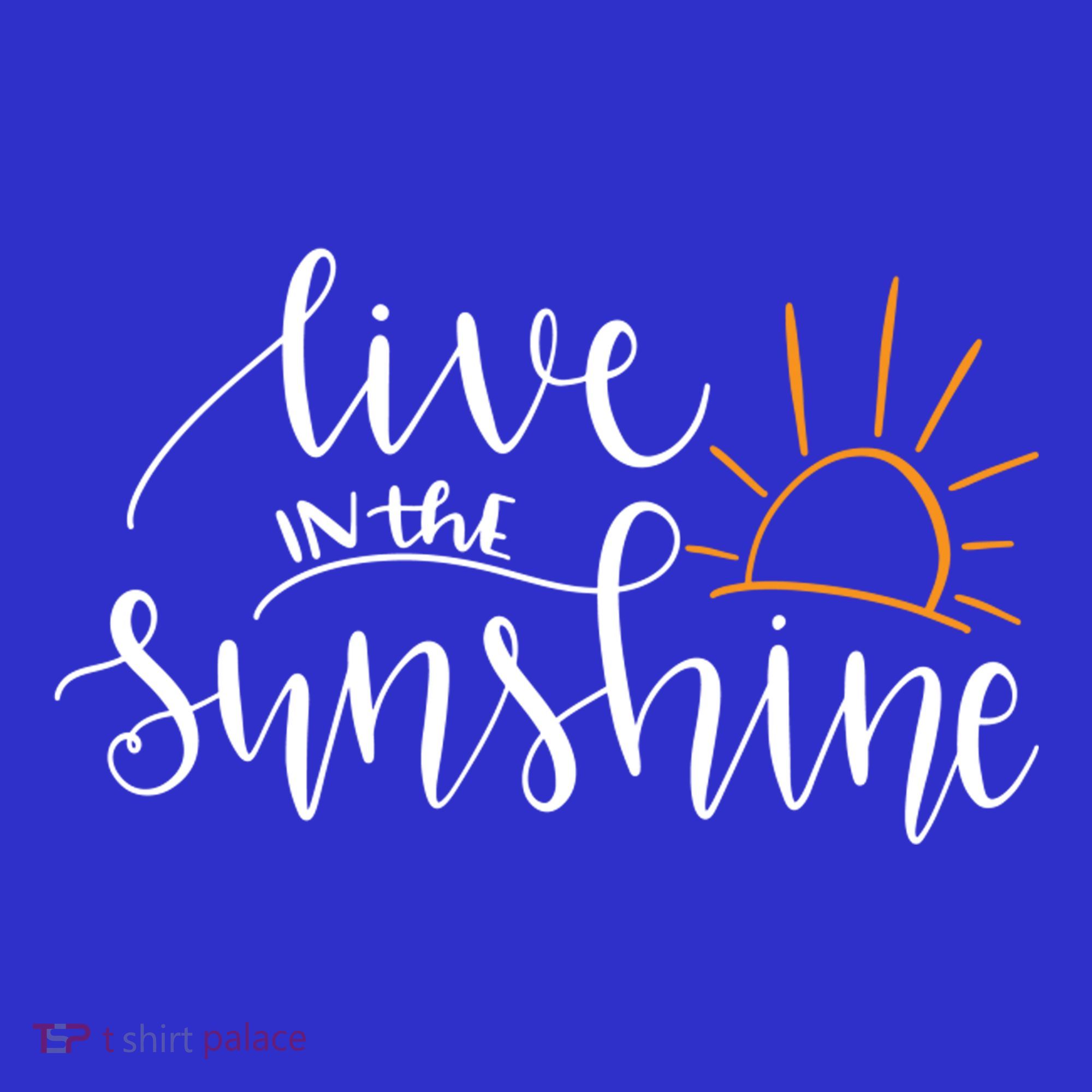 Live In The Sunshine Tank Top