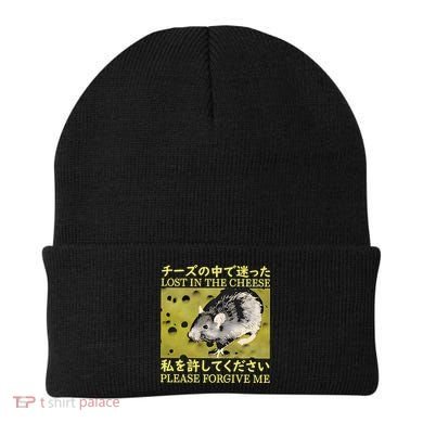 Lost In The Cheese Please Forgive Me Beanie