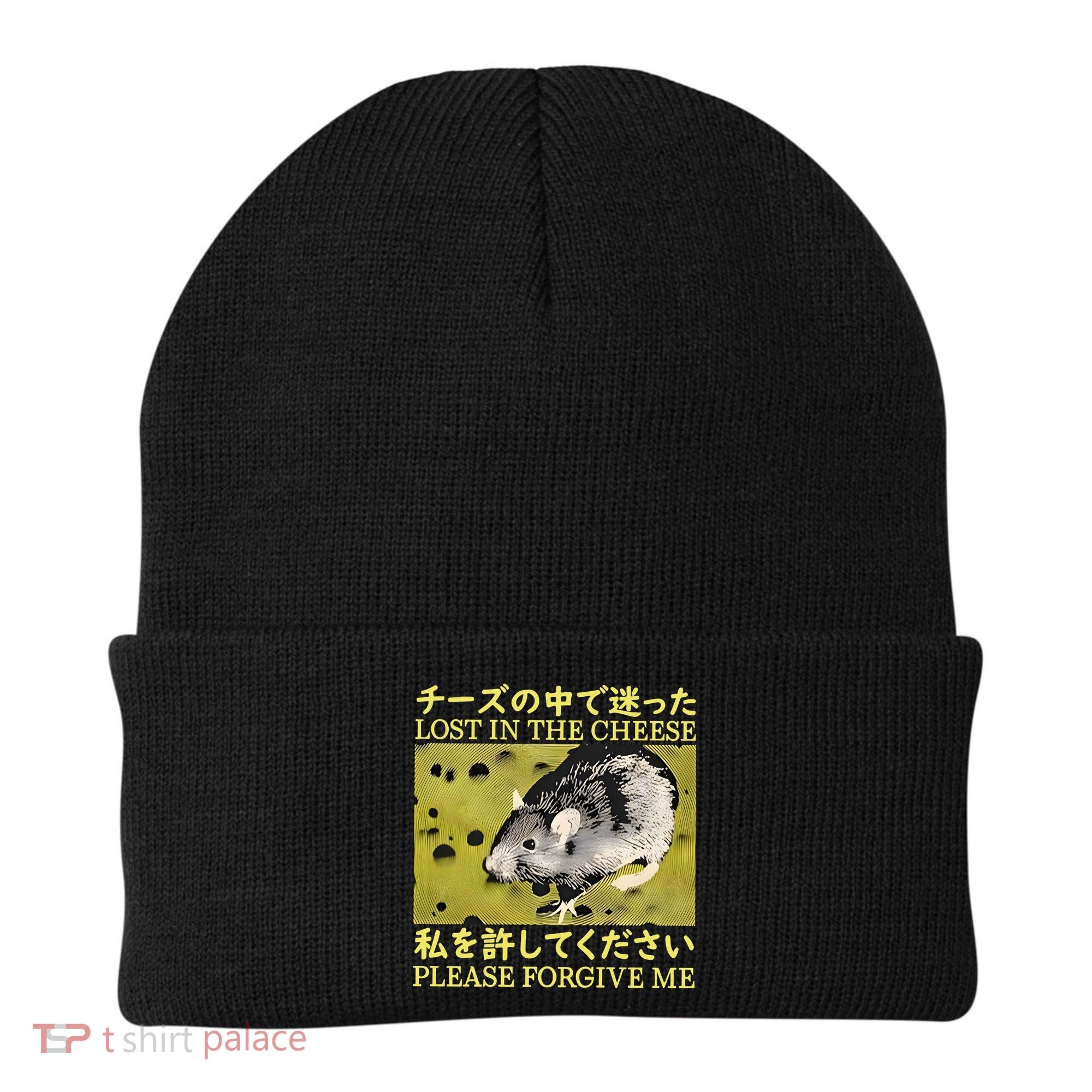 Lost In The Cheese Please Forgive Me Beanie
