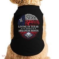 Living In Texas With Arkansas Roots Doggie Tank thumb 0