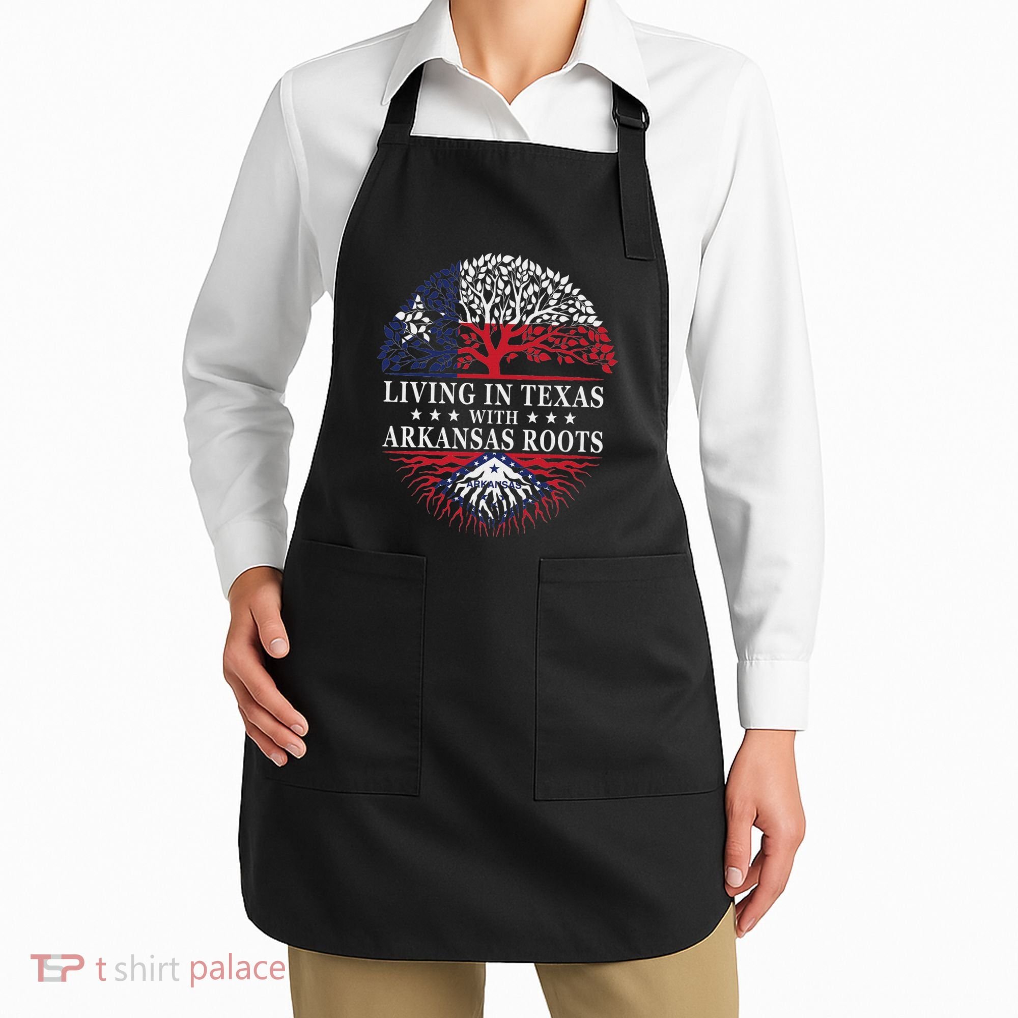 Living In Texas With Arkansas Roots Apron