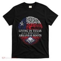Living In Texas With Arkansas Roots T-Shirt thumb 0