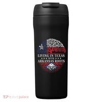 Living In Texas With Arkansas Roots 24oz Duet Stainless Steel Tumbler thumb 0