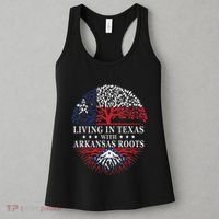 Living In Texas With Arkansas Roots Women's Tank Top thumb 3