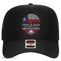 Living In Texas With Arkansas Roots Hat thumb 0