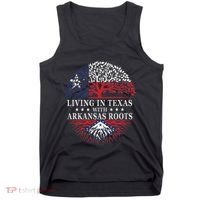 Living In Texas With Arkansas Roots Tank Top thumb 0