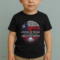 Living In Texas With Arkansas Roots Toddler T-Shirt thumb 2