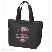 Living In Texas With Arkansas Roots Tote Bag thumb 3