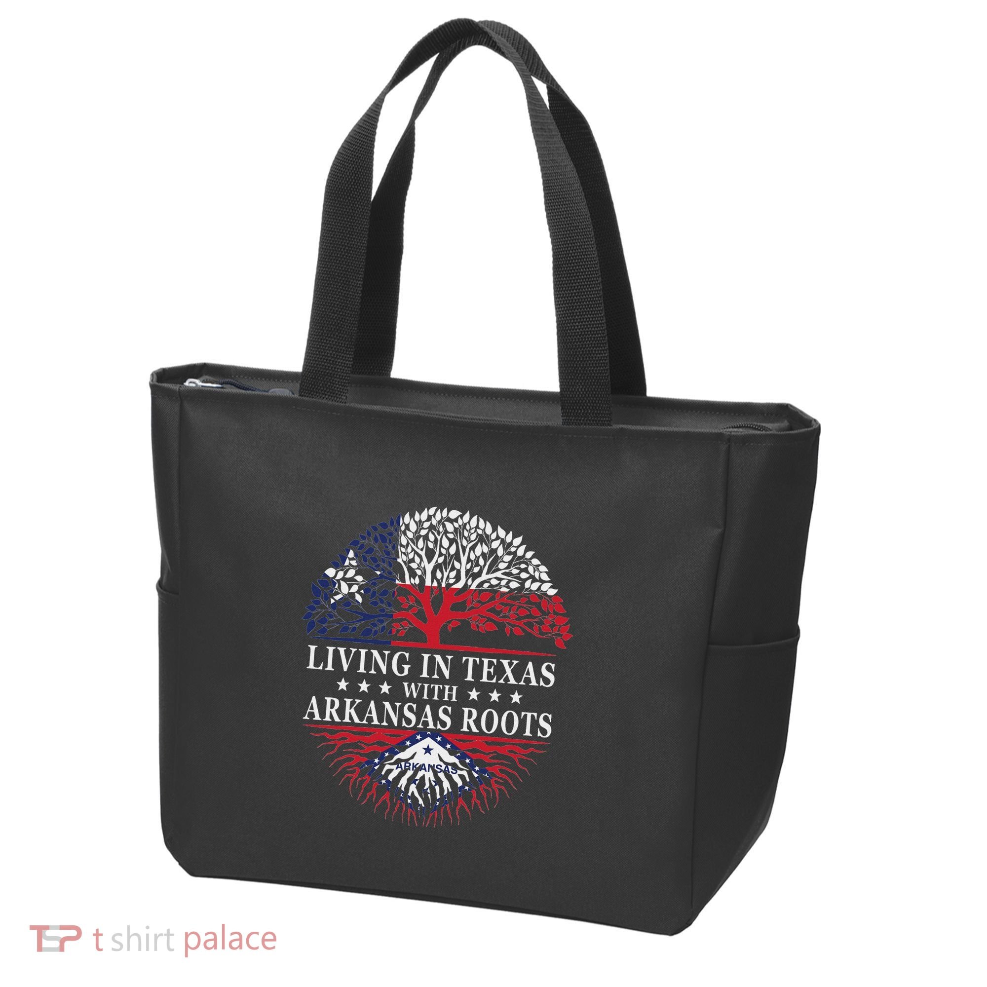 Living In Texas With Arkansas Roots Tote Bag
