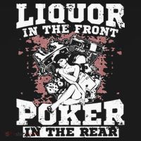 Liquor In The Front Poker In The Rear Awesome Racing Backpack thumb 2