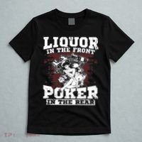 Liquor In The Front Poker In The Rear Awesome T-Shirt thumb 5