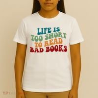 Life Is Too Short To Read Bad Books T-Shirt thumb 4
