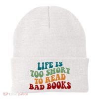 Life Is Too Short To Read Bad Books Beanie thumb 0