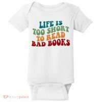 Life Is Too Short To Read Bad Books Baby Bodysuit thumb 0