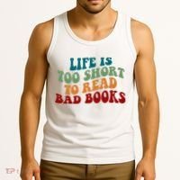 Life Is Too Short To Read Bad Books Tank Top thumb 3