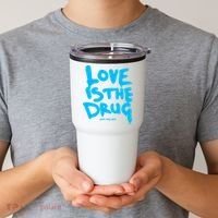 Love Is The Drug Just Say Yes Tumbler thumb 2
