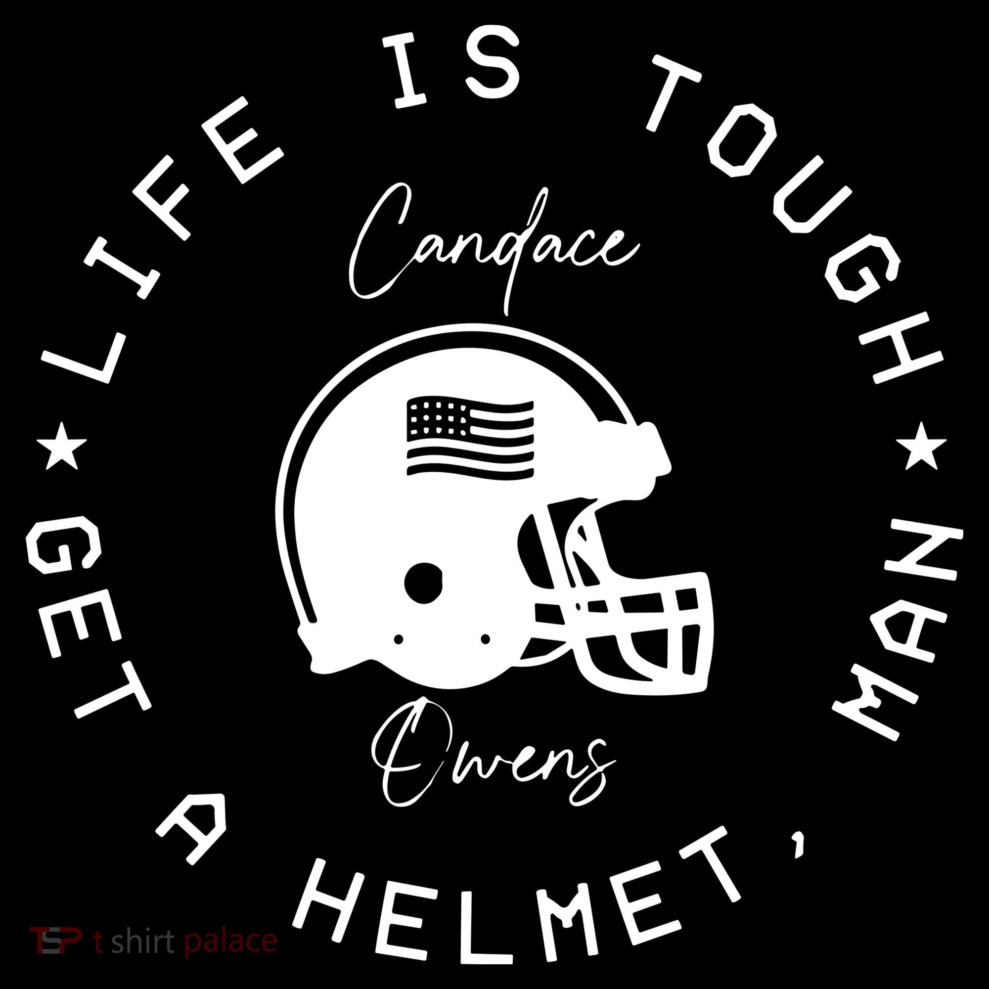 Life Is Tough Get A Helmet Coaster