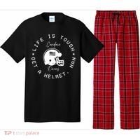 Life Is Tough Get A Helmet Pajama Set thumb 0