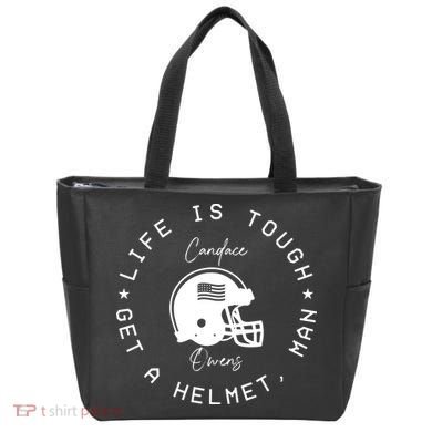 Life Is Tough Get A Helmet Tote Bag