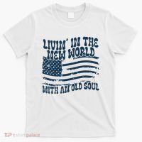 Living In The New World With An Old Soul T-Shirt thumb 0
