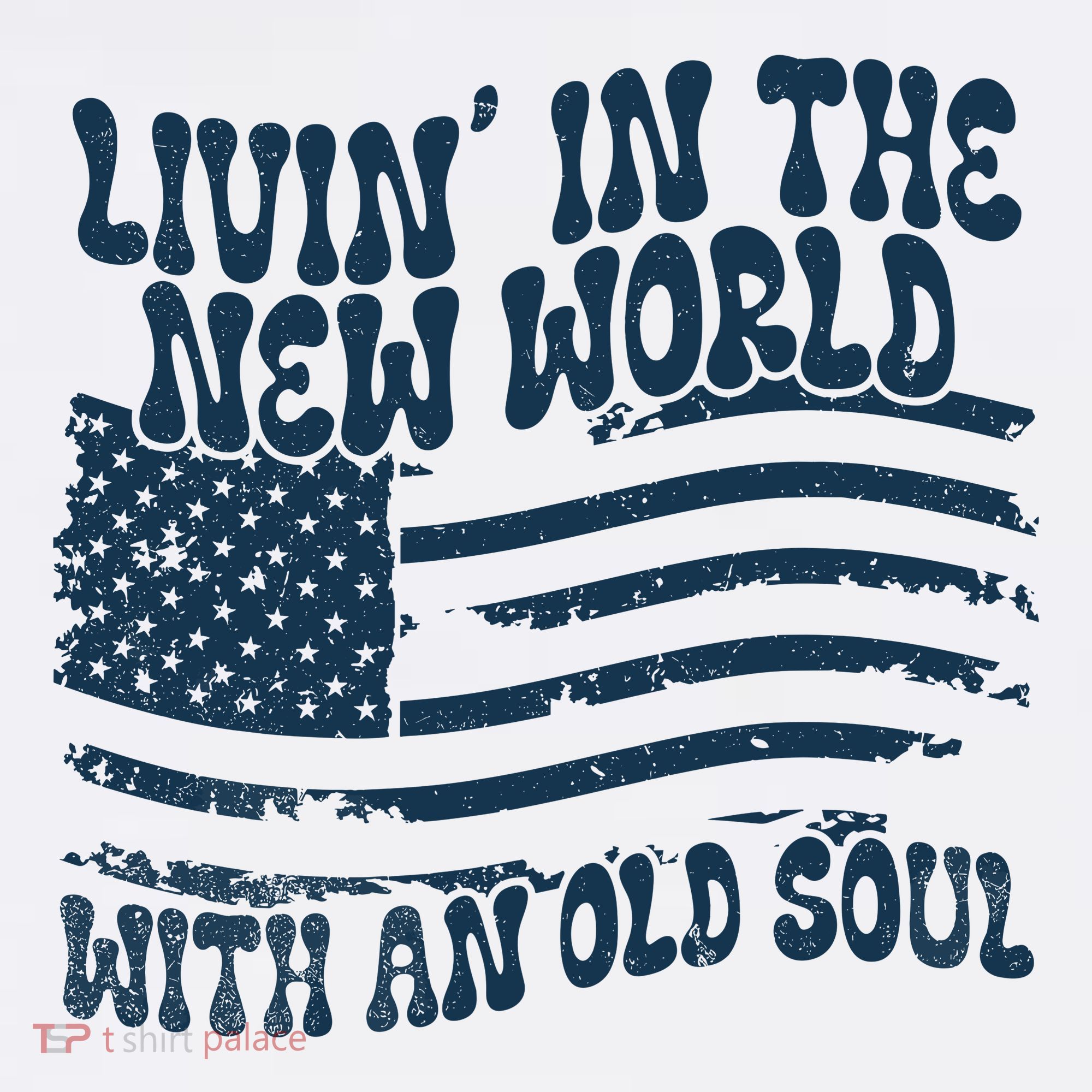 Living In The New World With An Old Soul Tank Top