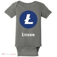 Litecoin Classic Baby Bodysuit thumb 0