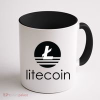Litecoin Logo Coffee Mug thumb 1