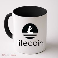 Litecoin Logo Coffee Mug thumb 0