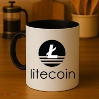 Litecoin Logo Coffee Mug thumb 4