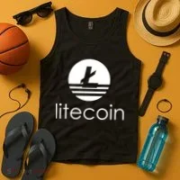 Litecoin Logo Tank Top thumb 4
