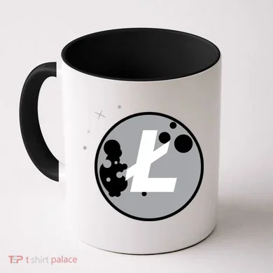 Litecoin Moon Cryptocurrency Coffee Mug