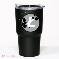 Litecoin Moon Cryptocurrency Tumbler thumb 0