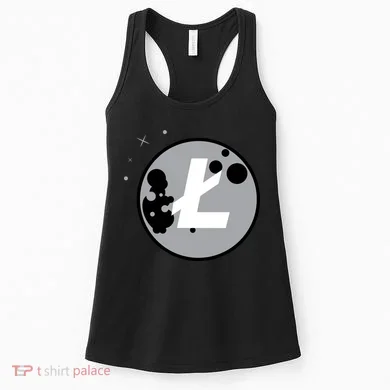 Litecoin Moon Cryptocurrency Women's Tank Top