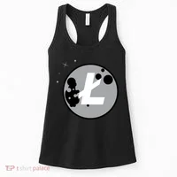 Litecoin Moon Cryptocurrency Women's Tank Top thumb 0