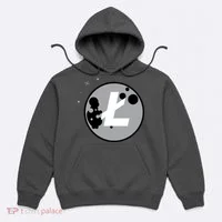 Litecoin Moon Cryptocurrency Hoodie thumb 0