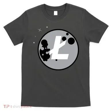 Litecoin Moon Cryptocurrency T-Shirt