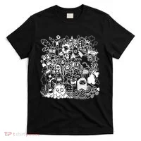 Little Cartoon Monster Mash Up T-Shirt thumb 0