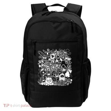 Little Cartoon Monster Mash Up Backpack