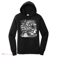 Little Cartoon Monster Mash Up Women's Hoodie thumb 0