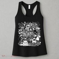 Little Cartoon Monster Mash Up Women's Tank Top thumb 3